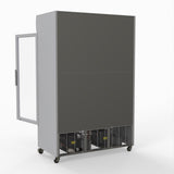 Thermaster 1200L Large Two Glass Door Upright Drink Fridge 133 X 69cm