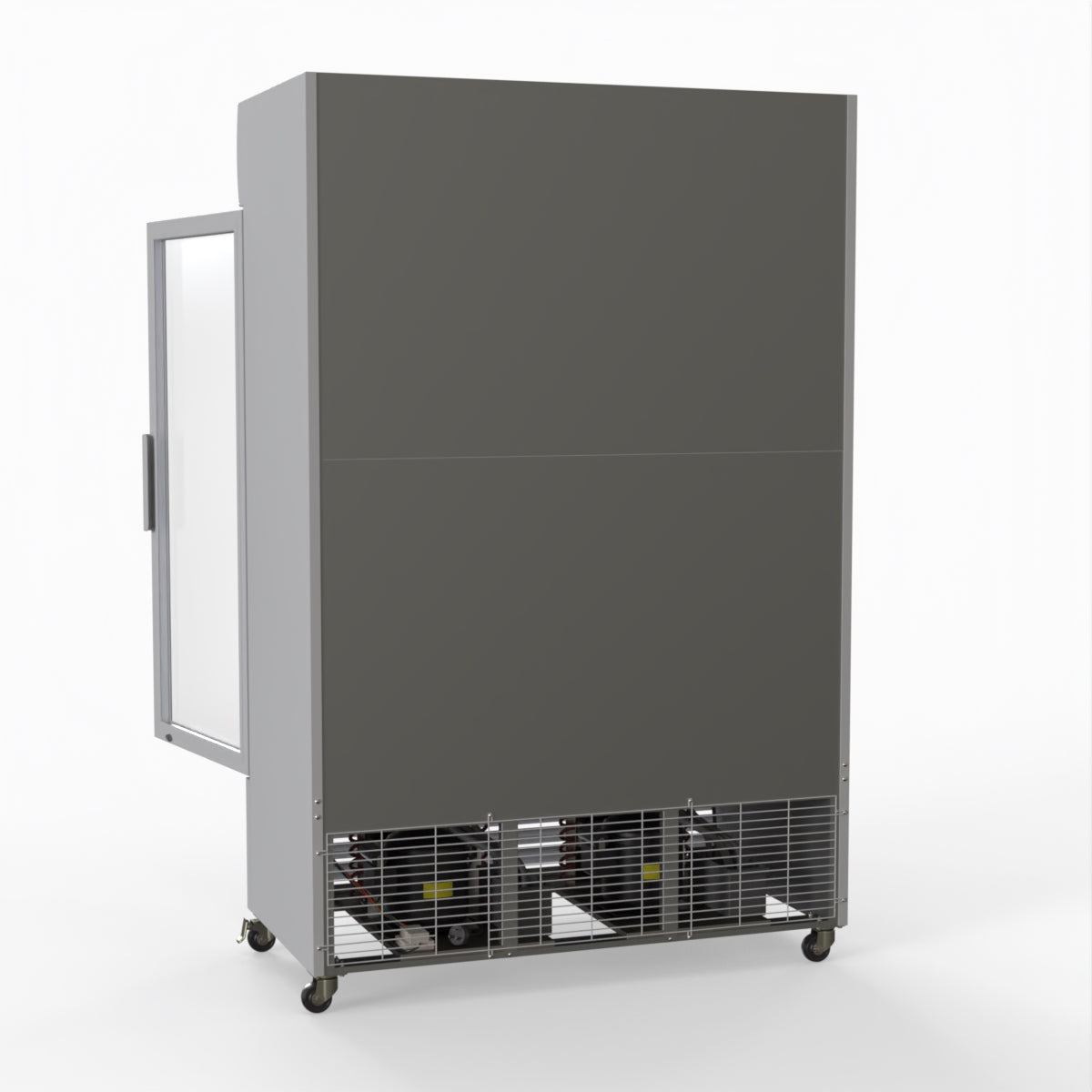 Thermaster 1200L Large Two Glass Door Upright Drink Fridge 133 X 69cm