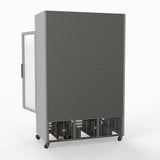 Thermaster 1200L Large Two Glass Door Upright Drink Fridge 133 X 69cm