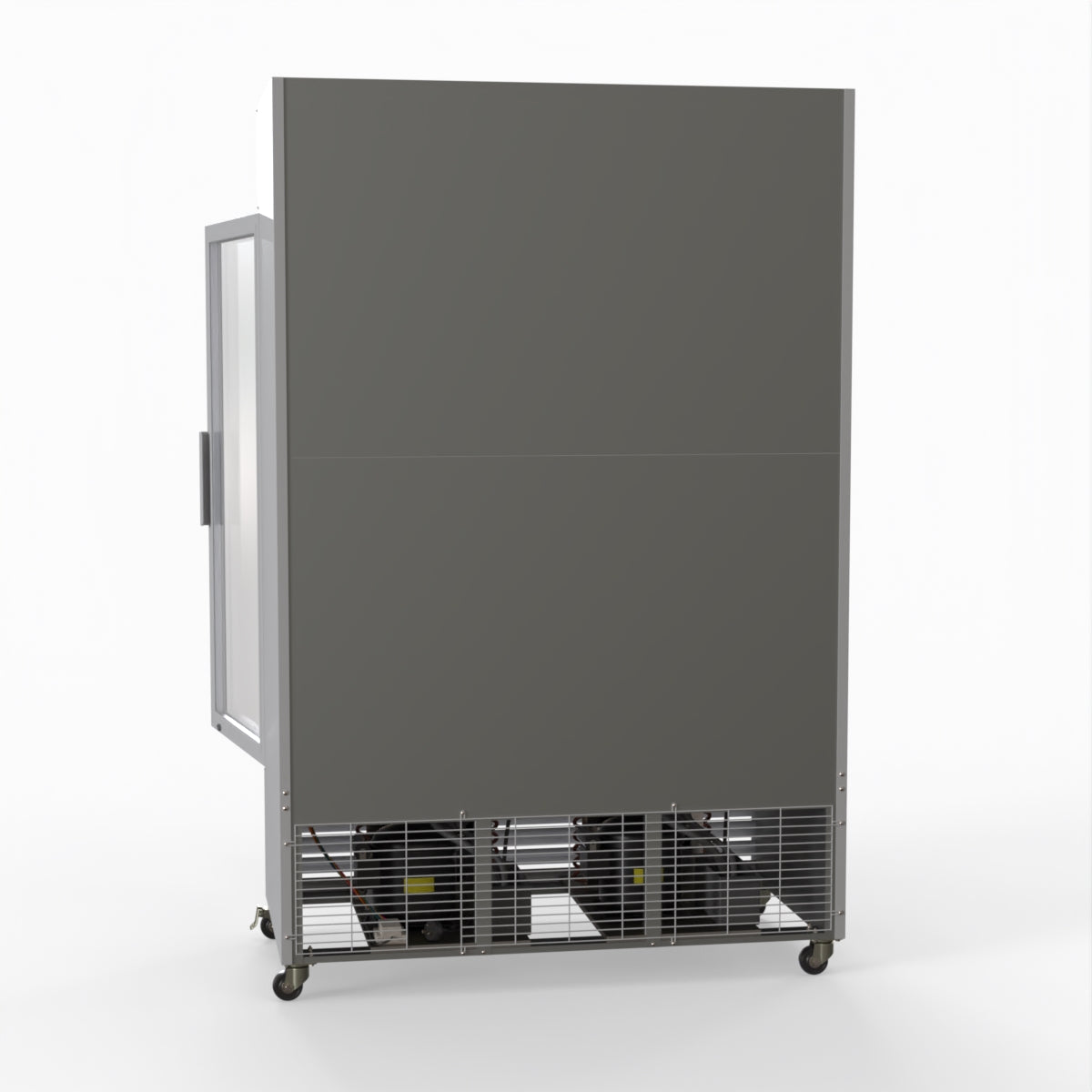 Thermaster 1200L Large Two Glass Door Upright Drink Fridge 133 X 69cm