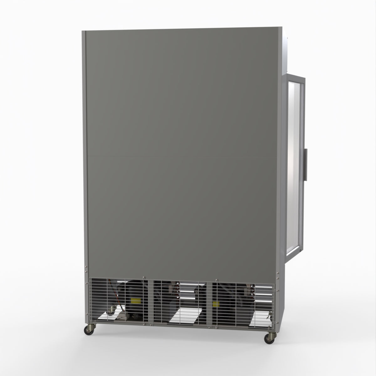 Thermaster 1200L Large Two Glass Door Upright Drink Fridge 133 X 69cm