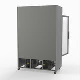 Thermaster 1200L Large Two Glass Door Upright Drink Fridge 133 X 69cm