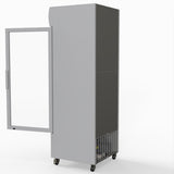 Thermaster 540L Single Glass Door Upright Drink Fridge White 10Amp