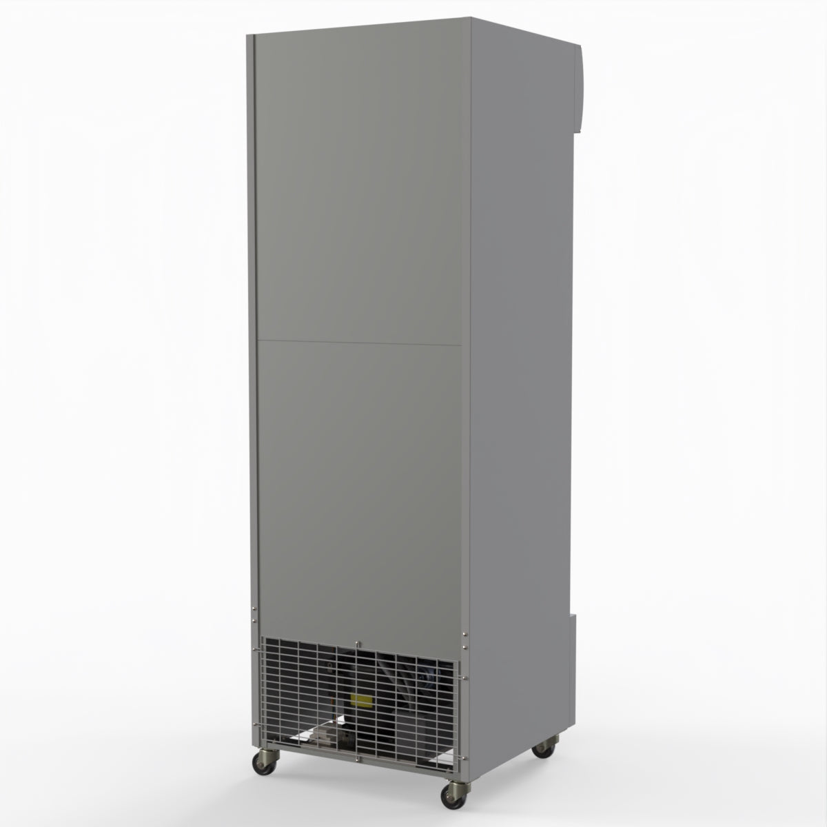 Thermaster 540L Single Glass Door Upright Drink Fridge White 10Amp