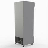 Thermaster 540L Single Glass Door Upright Drink Fridge White 10Amp