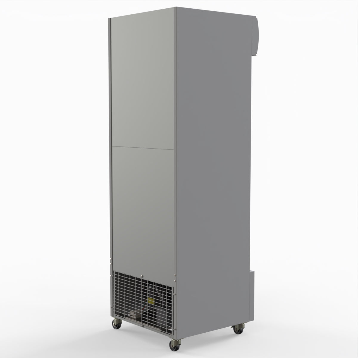 Thermaster 540L Single Glass Door Upright Drink Fridge White 10Amp