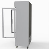 Thermaster 730L Medium Two Glass Door Upright Drink Fridge 112 X 61cm