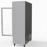 Thermaster 730L Medium Two Glass Door Upright Drink Fridge 112 X 61cm