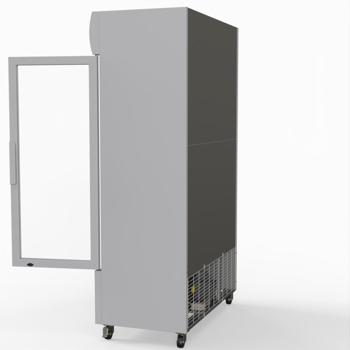 Thermaster 730L Medium Two Glass Door Upright Drink Fridge 112 X 61cm