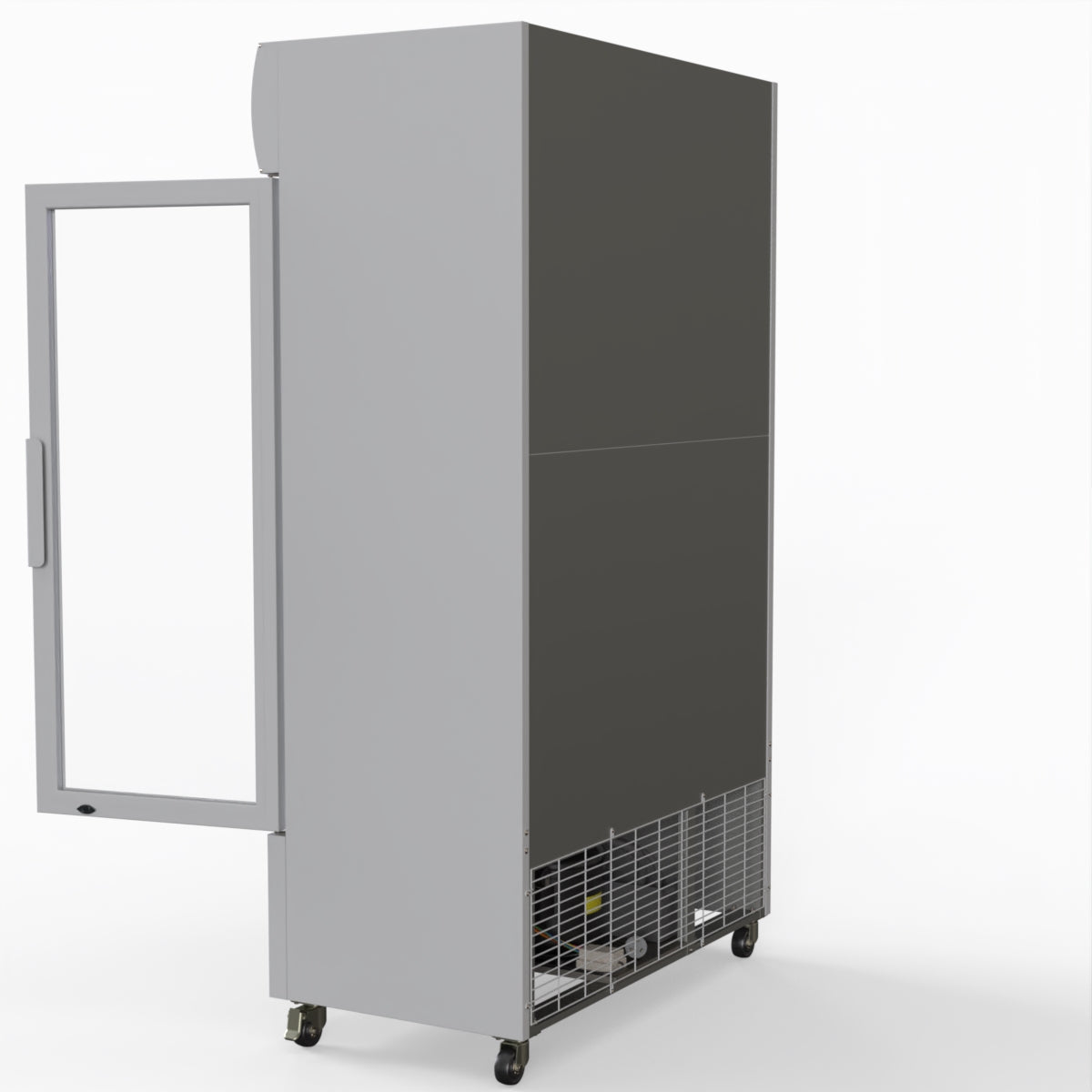 Thermaster 730L Medium Two Glass Door Upright Drink Fridge 112 X 61cm