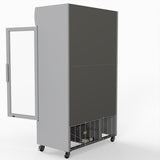 Thermaster 730L Medium Two Glass Door Upright Drink Fridge 112 X 61cm