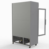 Thermaster 730L Medium Two Glass Door Upright Drink Fridge 112 X 61cm