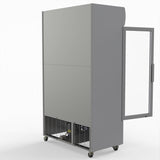 Thermaster 730L Medium Two Glass Door Upright Drink Fridge 112 X 61cm