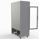 Thermaster 730L Medium Two Glass Door Upright Drink Fridge 112 X 61cm