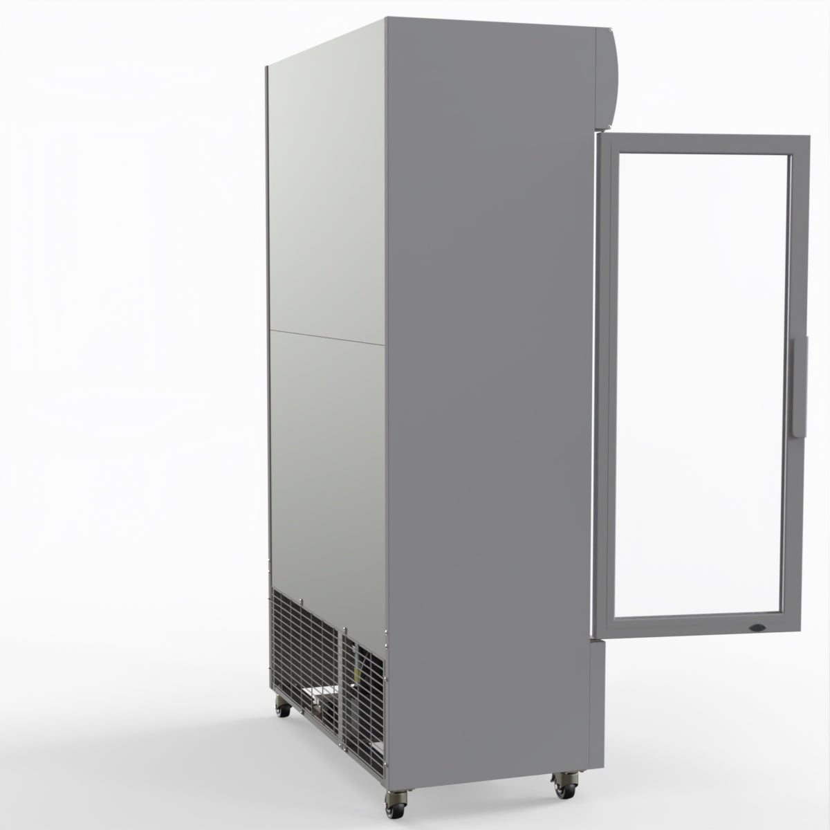 Thermaster 730L Medium Two Glass Door Upright Drink Fridge 112 X 61cm
