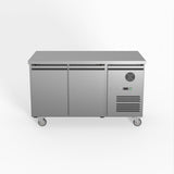 FED-X S/S Two Door Bench Fridge 136cm 10Amp