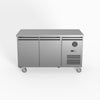 FED-X S/S Two Door Bench Fridge 136cm 10Amp