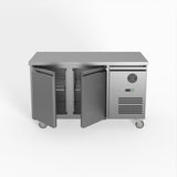 FED-X S/S Two Door Bench Fridge 136cm 10Amp