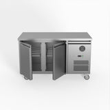 FED-X S/S Two Door Bench Fridge 136cm 10Amp