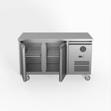 FED-X S/S Two Door Bench Fridge 136cm 10Amp