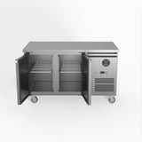 FED-X S/S Two Door Bench Fridge 136cm 10Amp