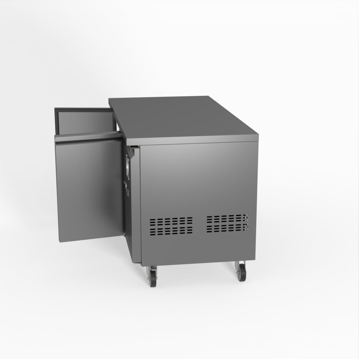 FED-X S/S Two Door Bench Fridge 136cm 10Amp