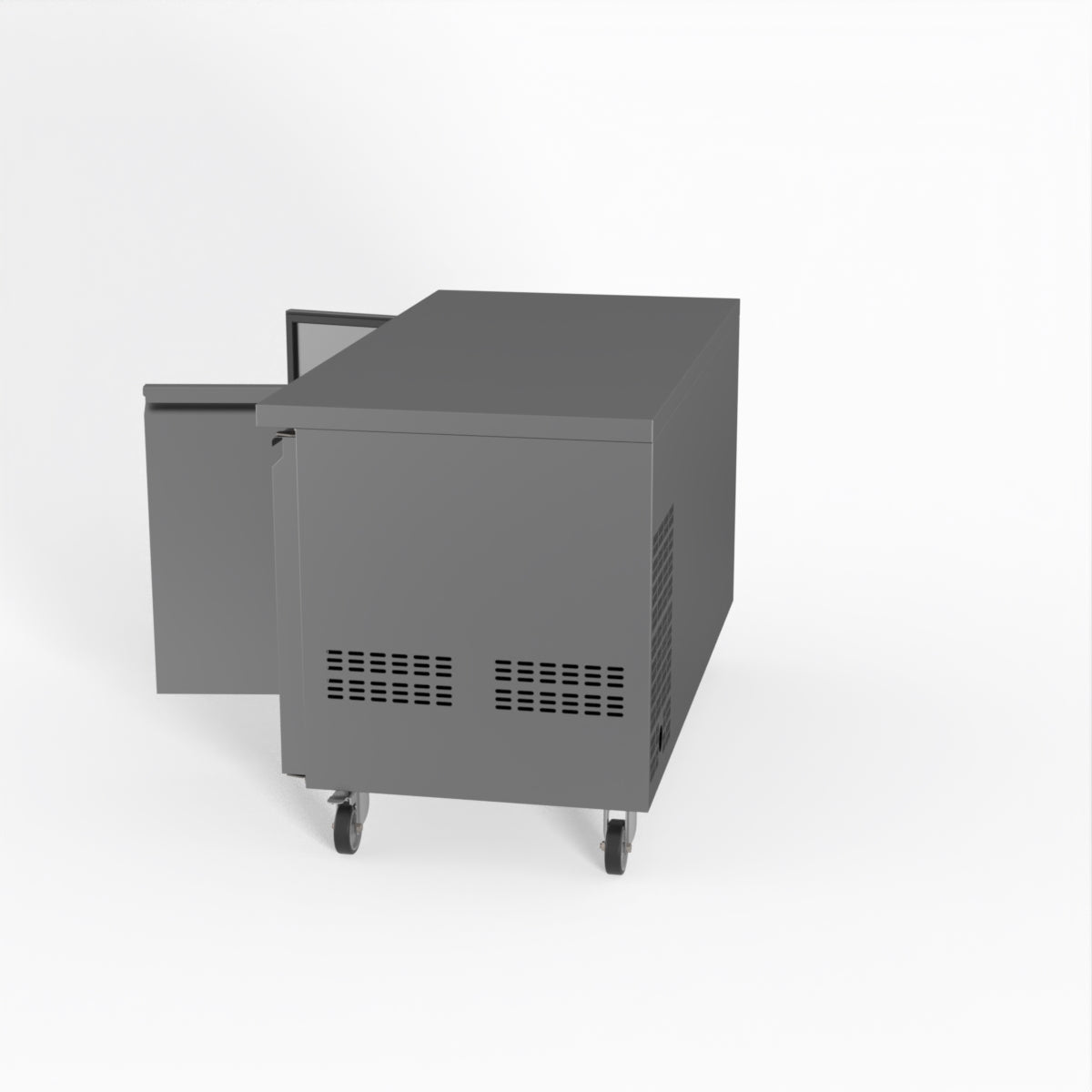 FED-X S/S Two Door Bench Fridge 136cm 10Amp