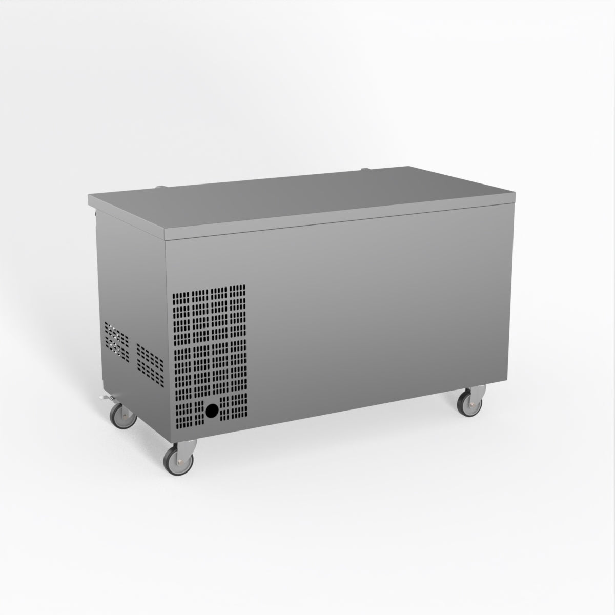 FED-X S/S Two Door Bench Fridge 136cm 10Amp
