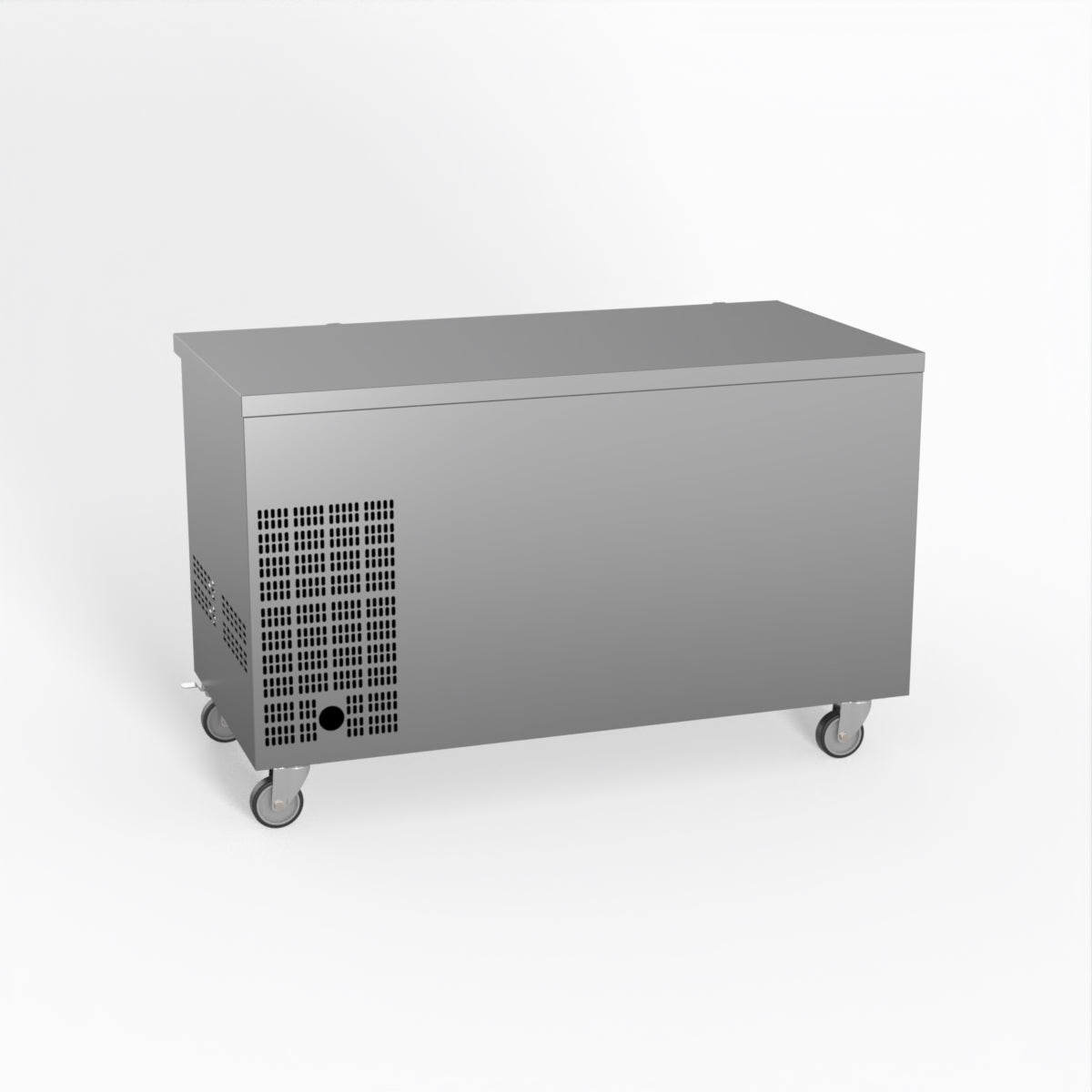 FED-X S/S Two Door Bench Fridge 136cm 10Amp