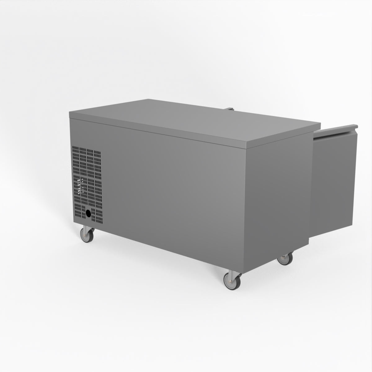 FED-X S/S Two Door Bench Fridge 136cm 10Amp