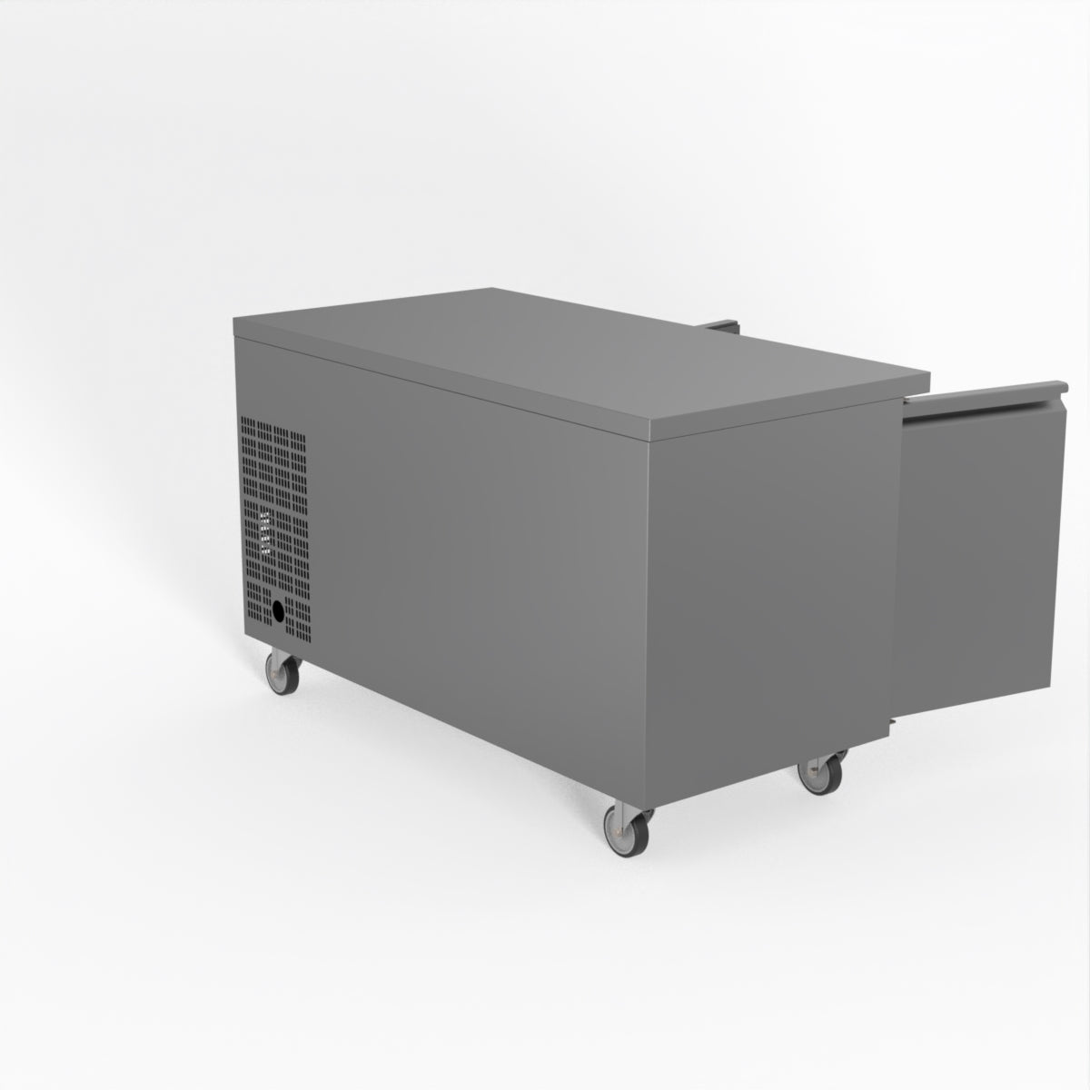 FED-X S/S Two Door Bench Fridge 136cm 10Amp