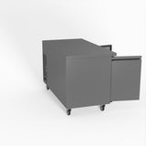 FED-X S/S Two Door Bench Freezer 136cm 10Amp
