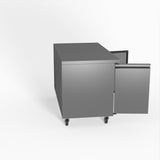 FED-X S/S Two Door Bench Fridge 136cm 10Amp