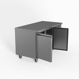 FED-X S/S Two Door Bench Fridge 136cm 10Amp