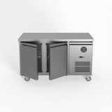 FED-X S/S Two Door Bench Fridge 136cm 10Amp