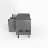 FED-X S/S Three Door Bench Fridge 180cm 10Amp