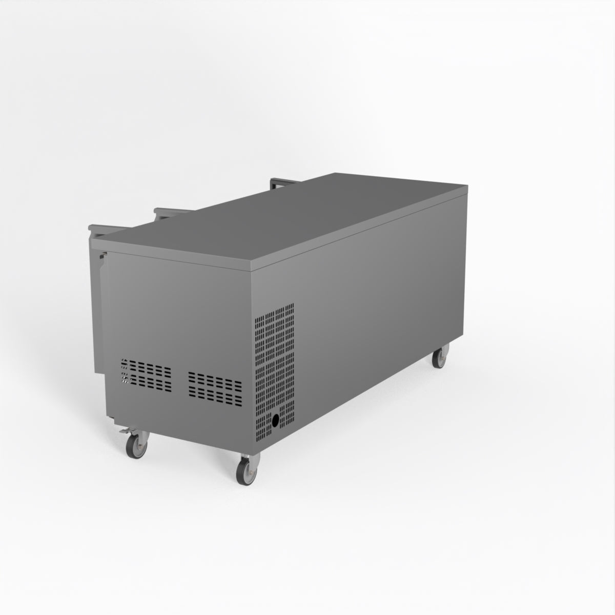 FED-X S/S Three Door Bench Fridge 180cm 10Amp