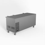 FED-X S/S Three Door Bench Fridge 180cm 10Amp