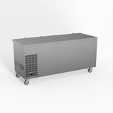 FED-X S/S Three Door Bench Fridge 180cm 10Amp