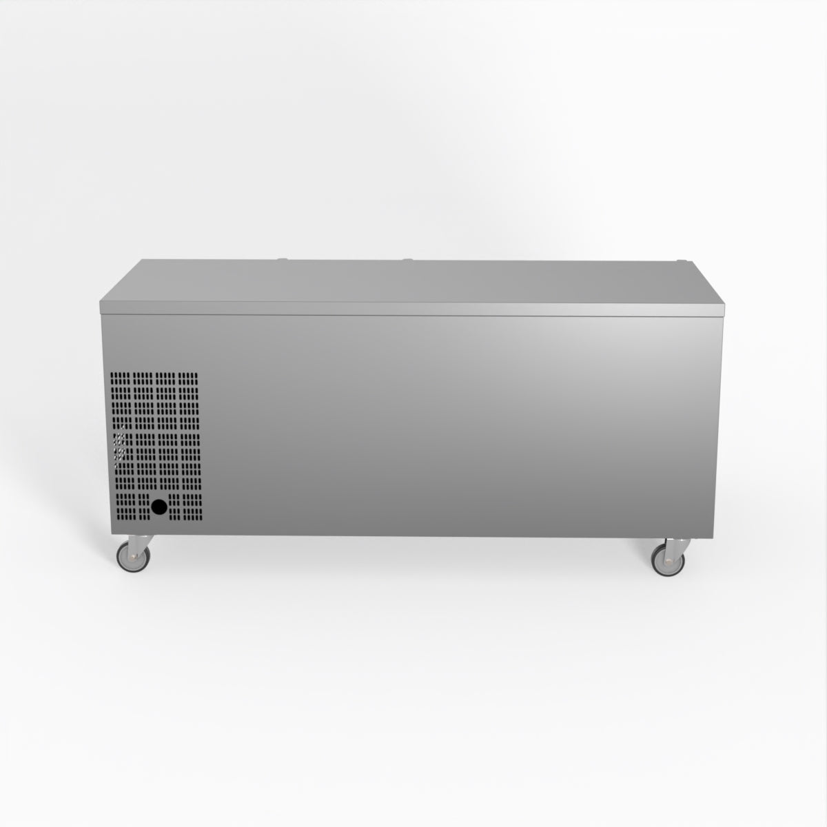 FED-X S/S Three Door Bench Fridge 180cm 10Amp