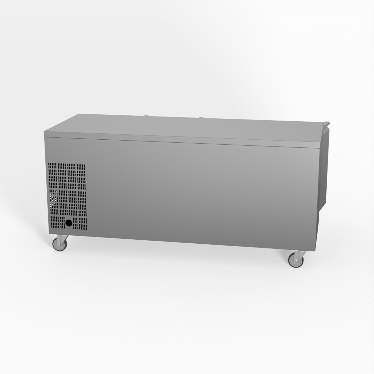 FED-X S/S Three Door Bench Fridge 180cm 10Amp