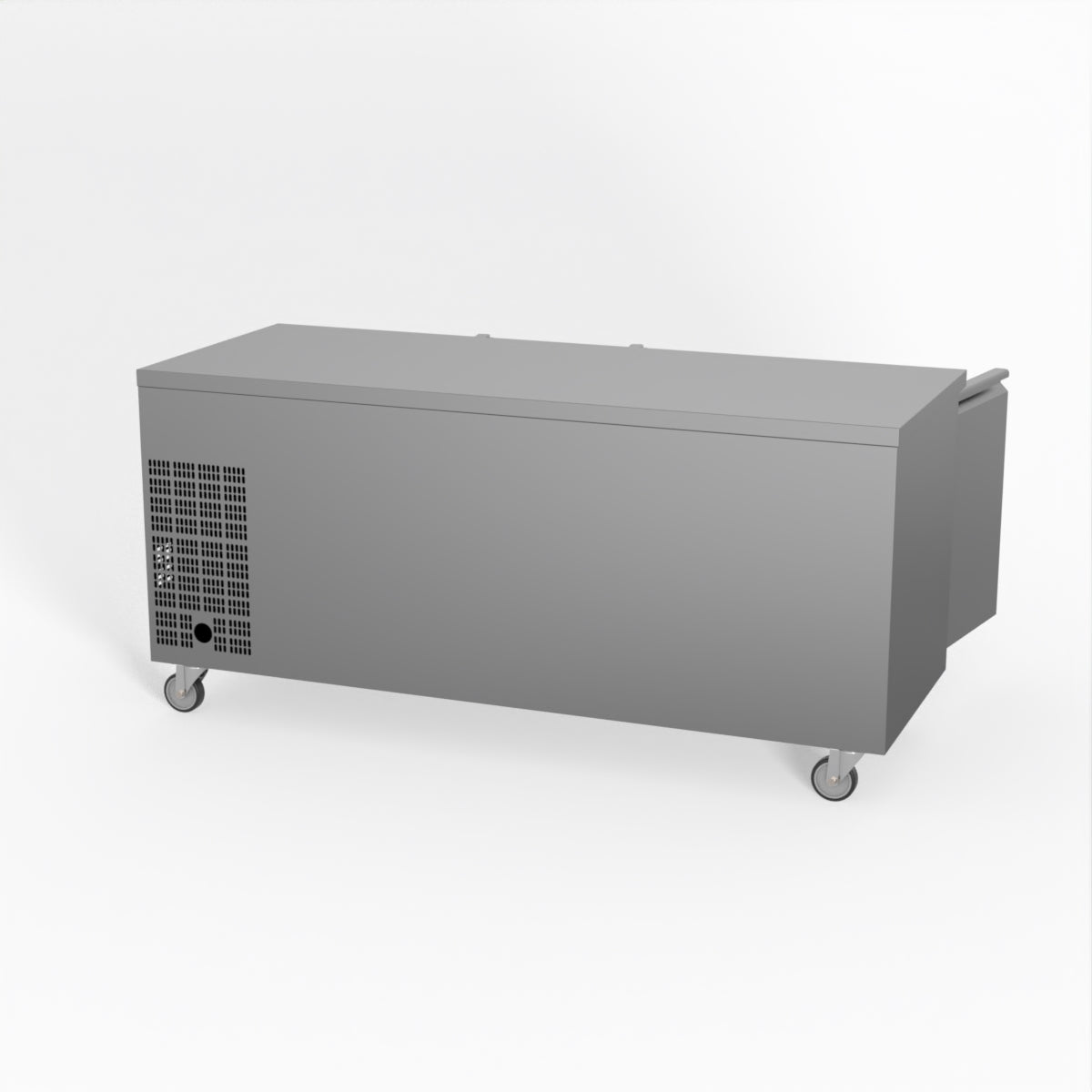 FED-X S/S Three Door Bench Fridge 180cm 10Amp