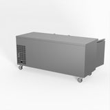 FED-X S/S Three Door Bench Fridge 180cm 10Amp