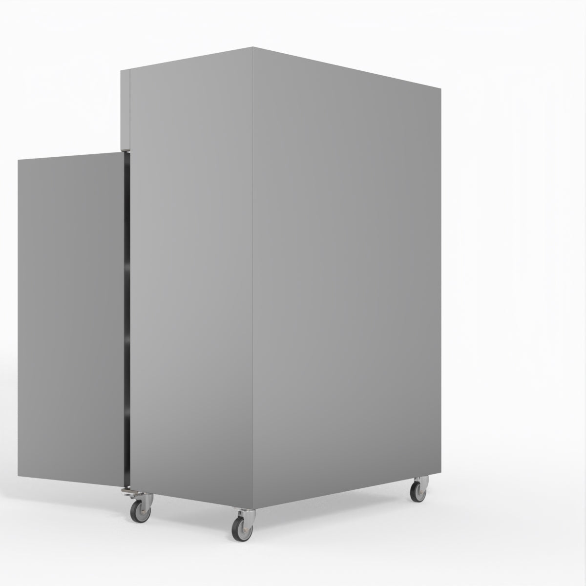 FED-X S/S Double Door Upright Freezer 134cm 10Amp