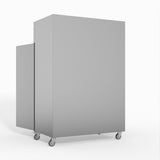FED-X S/S Double Door Upright Fridge 134cm 10Amp