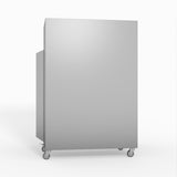 FED-X S/S Double Door Upright Fridge 134cm 10Amp