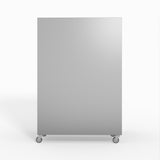 FED-X S/S Double Door Upright Fridge 134cm 10Amp
