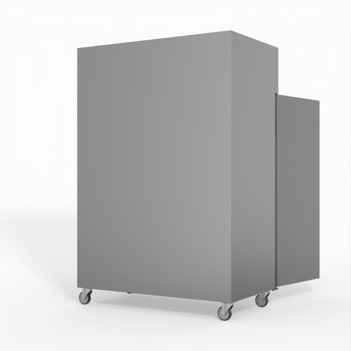 FED-X S/S Double Door Upright Freezer 134cm 10Amp