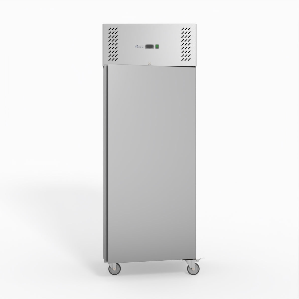 FED-X S/S Single Door Upright Fridge 74cm 10Amp