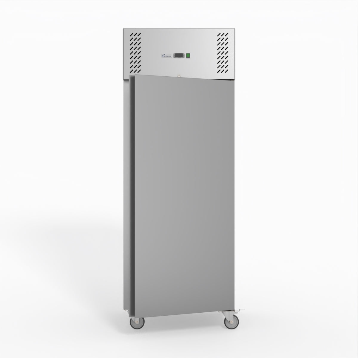 FED-X S/S Single Door Upright Fridge 74cm 10Amp